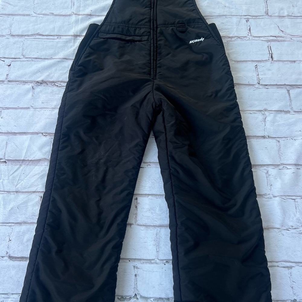 Kids Black Overalls